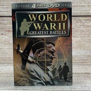 World War II‎ Greatest Battles [Collector 4 Pack DVD] Series Documentaries